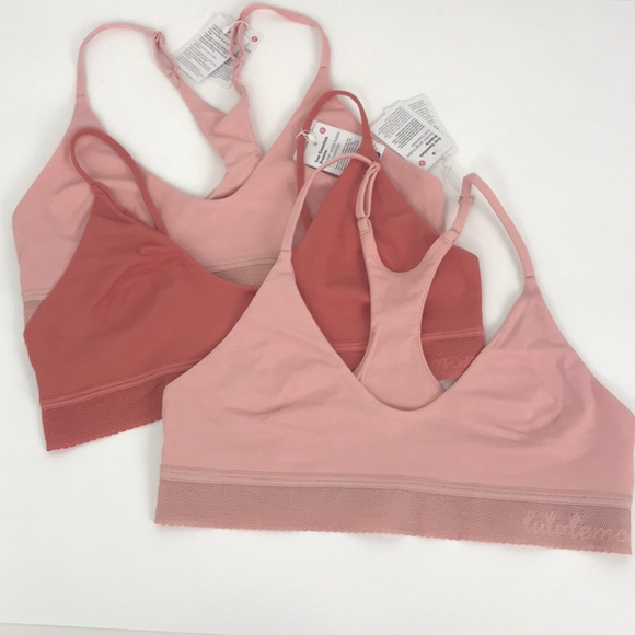 lululemon athletica Other - Lululemon Ever Essentials Bralette Large Bundle